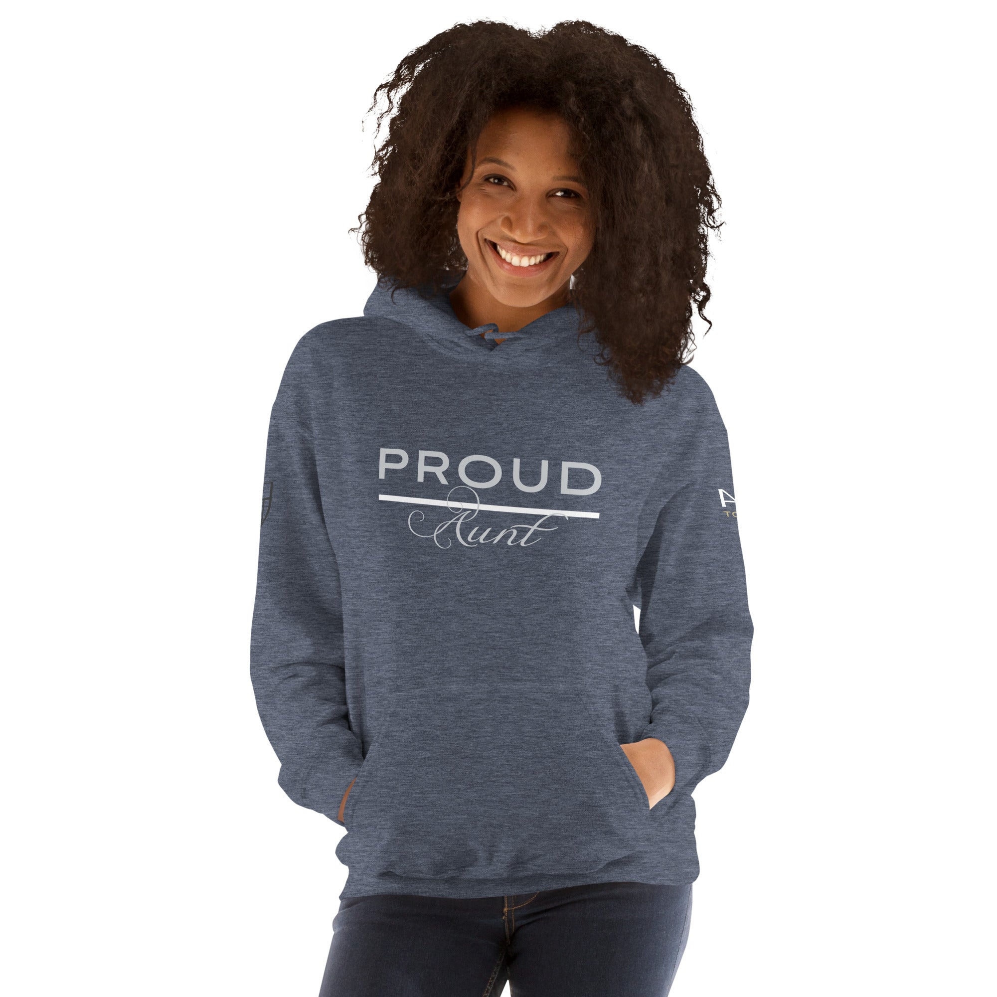 Proud EMS Aunt - Women's Premium Hoodie - American Heroes Apparel