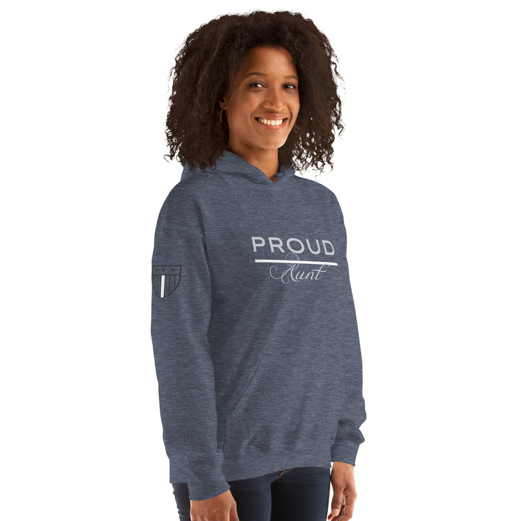 Proud EMS Aunt - Women's Premium Hoodie - American Heroes Apparel