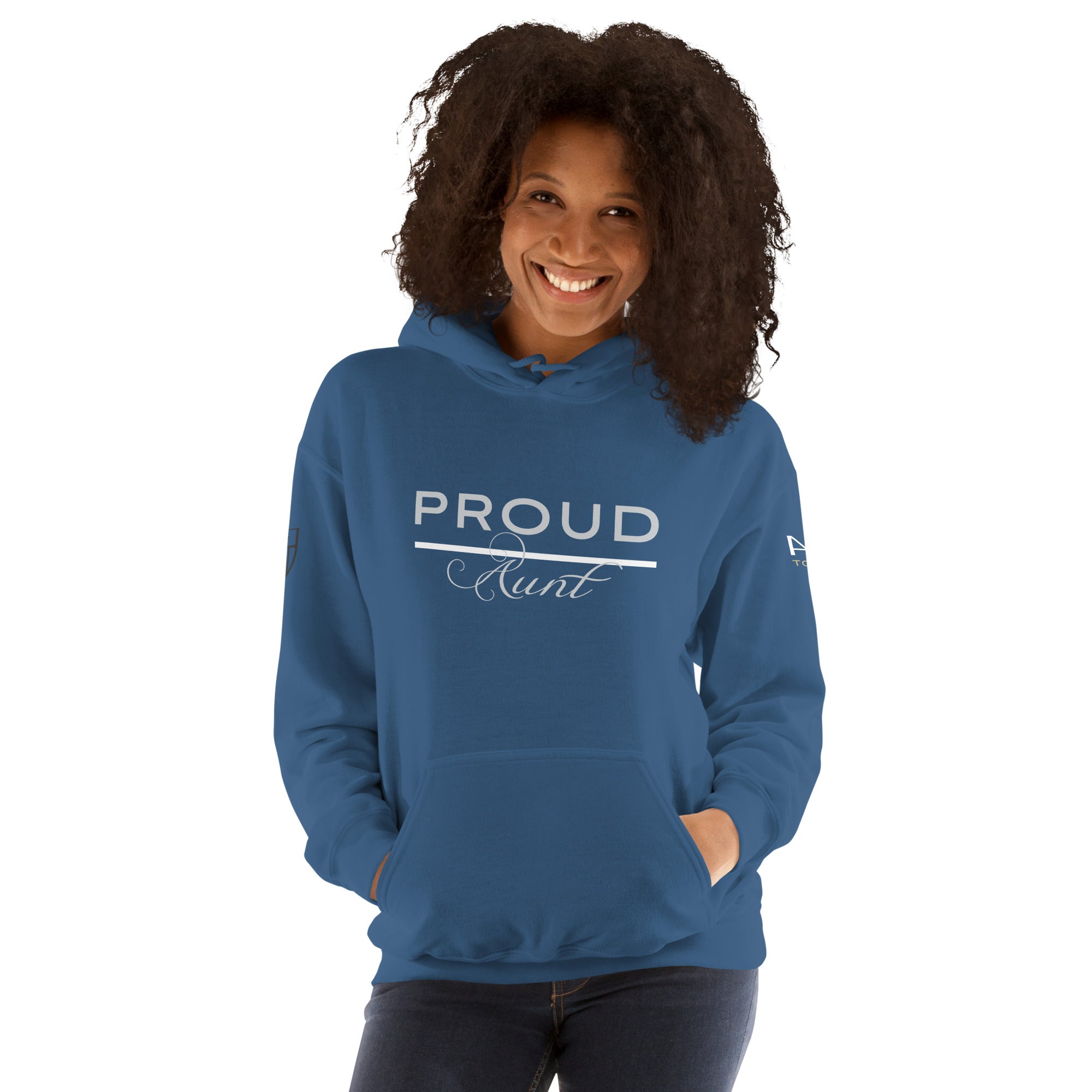 Proud EMS Aunt - Women's Premium Hoodie - American Heroes Apparel