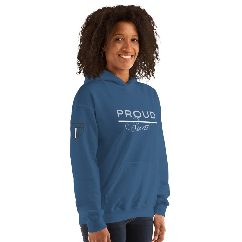 Proud EMS Aunt - Women's Premium Hoodie - American Heroes Apparel