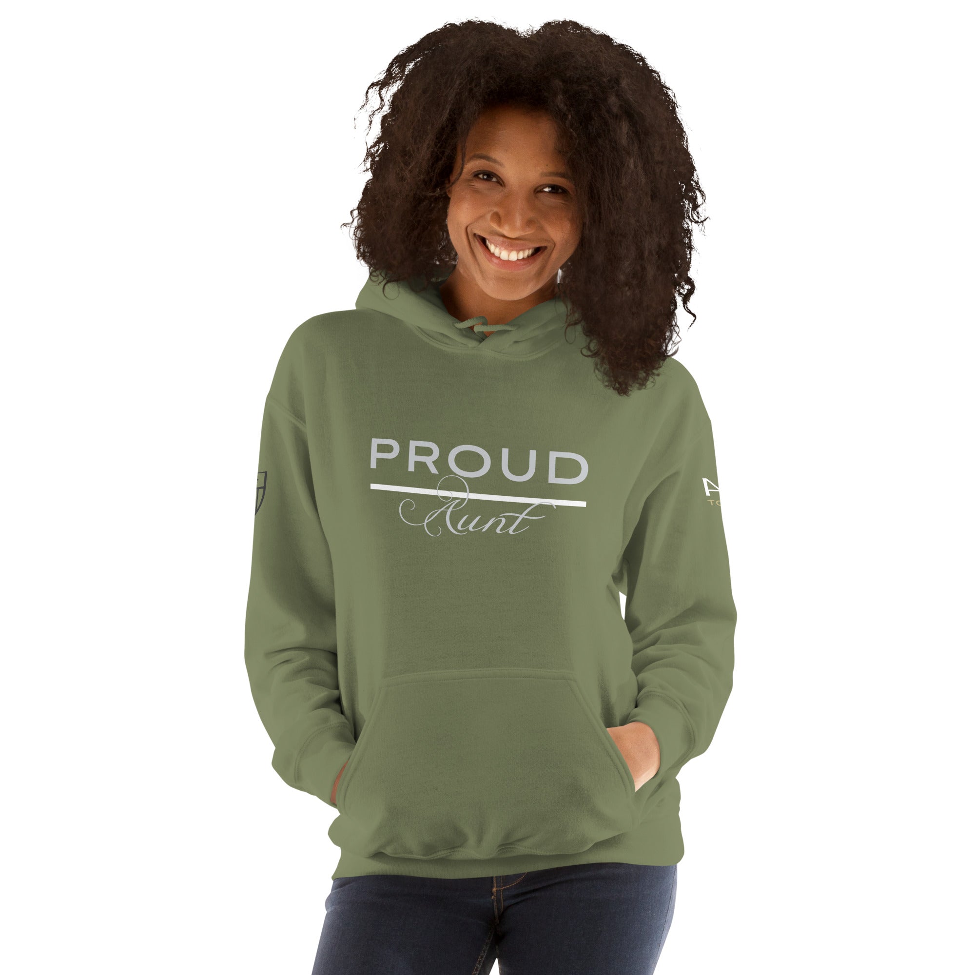 Proud EMS Aunt - Women's Premium Hoodie - American Heroes Apparel