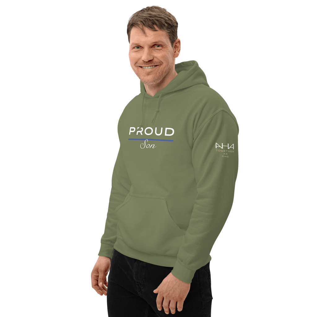 Proud LEO Son - Men's Premium Hoodie - American Heroes Apparel