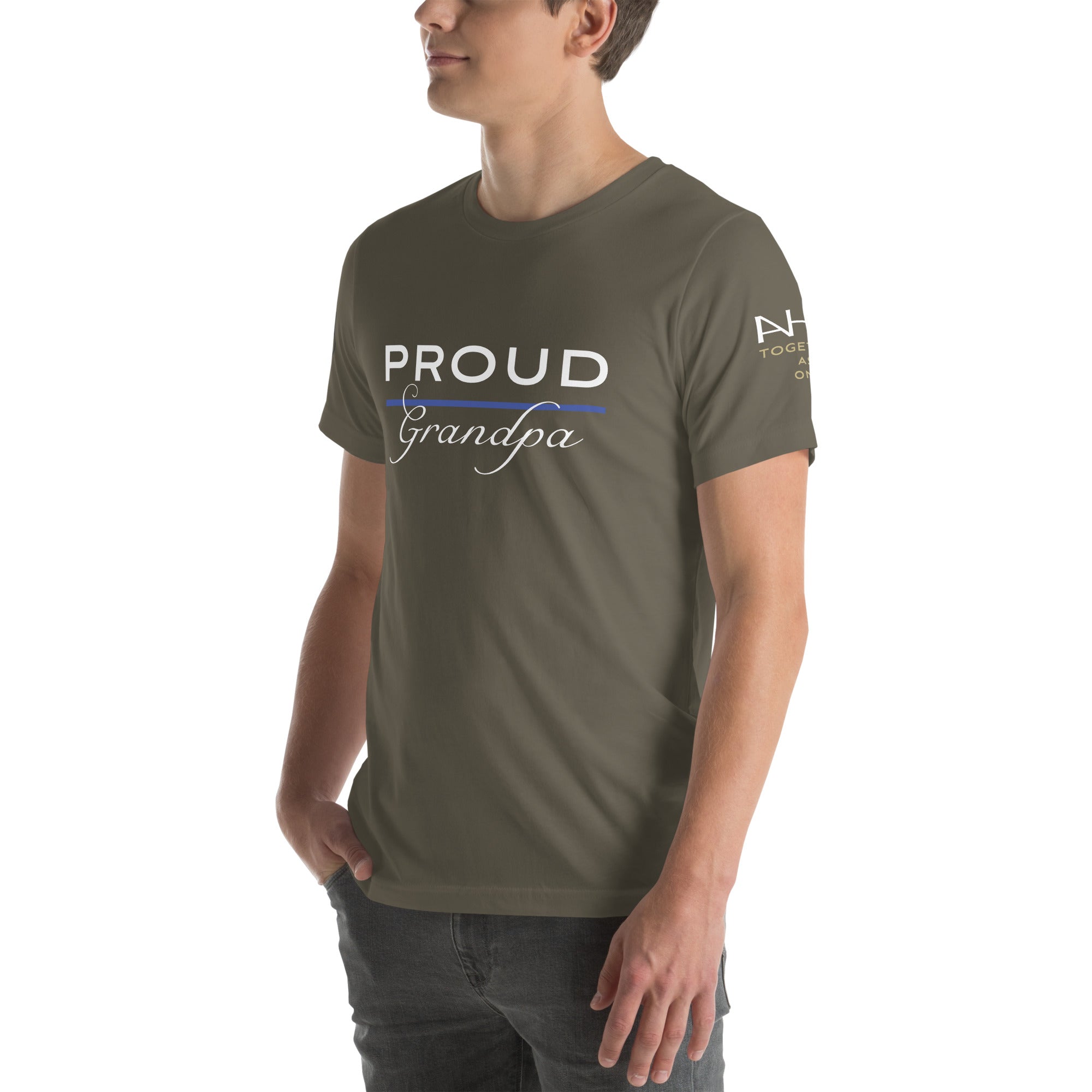 Proud LEO Grandpa T-Shirt - American Heroes Apparel
