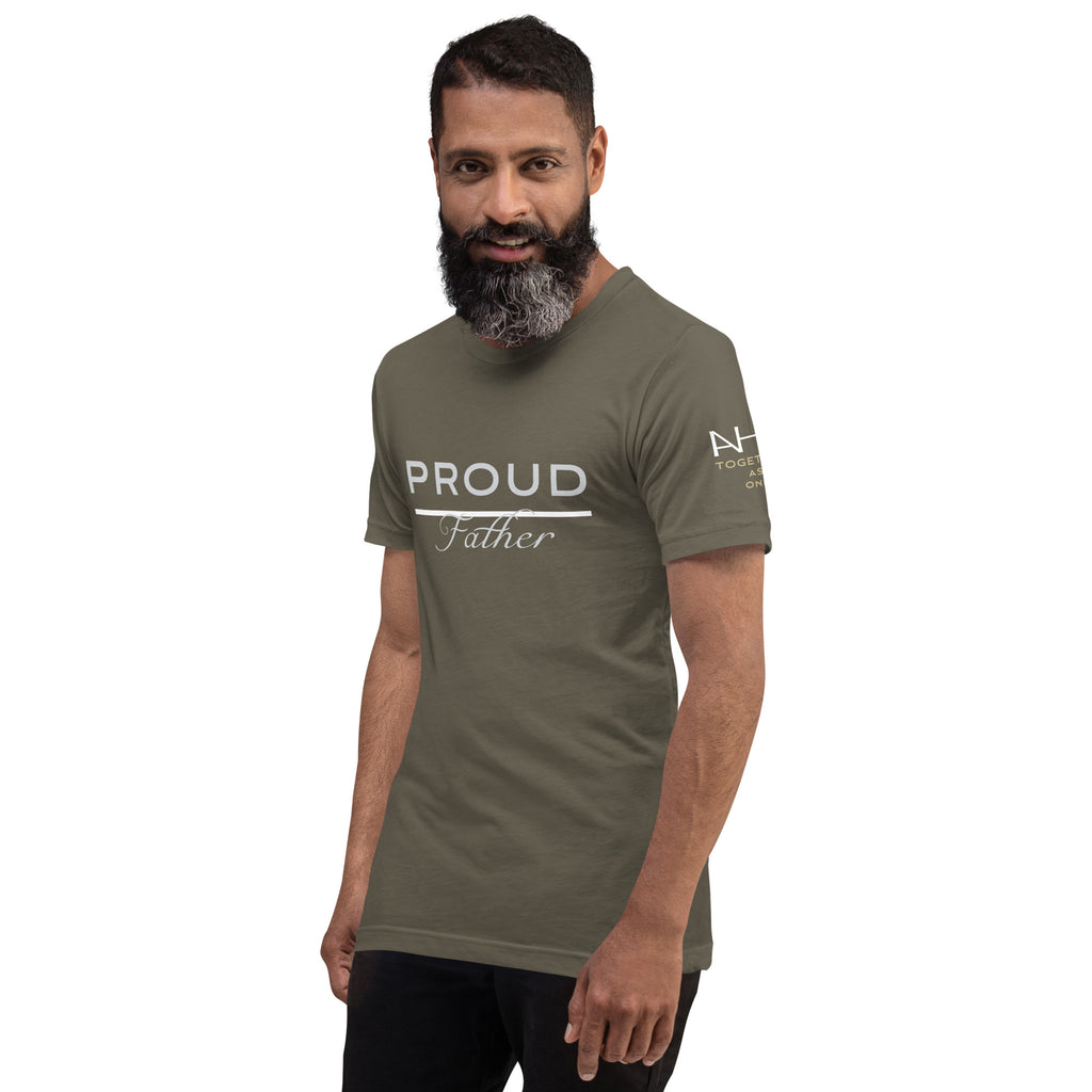Proud EMS Father - Men's T-Shirt - American Heroes Apparel
