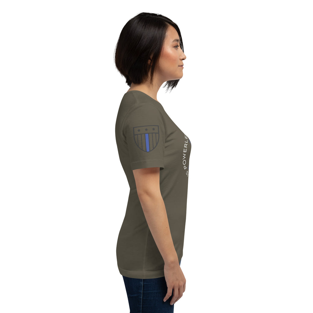 "Evil is Powerless If The Good Are Unafraid" - Women's T-Shirt - American Heroes Apparel