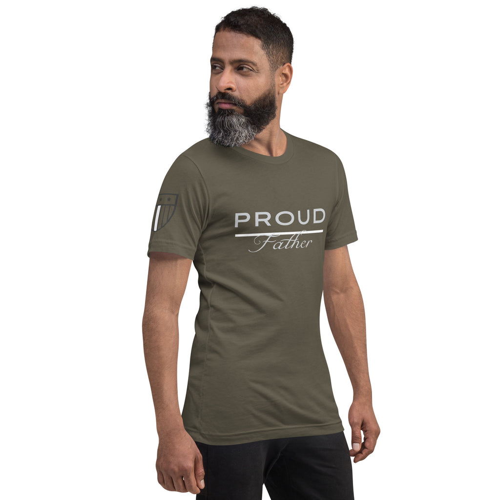 Proud EMS Father - Men's T-Shirt - American Heroes Apparel