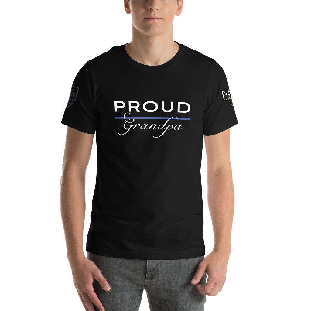 Proud LEO Grandpa T-Shirt - American Heroes Apparel