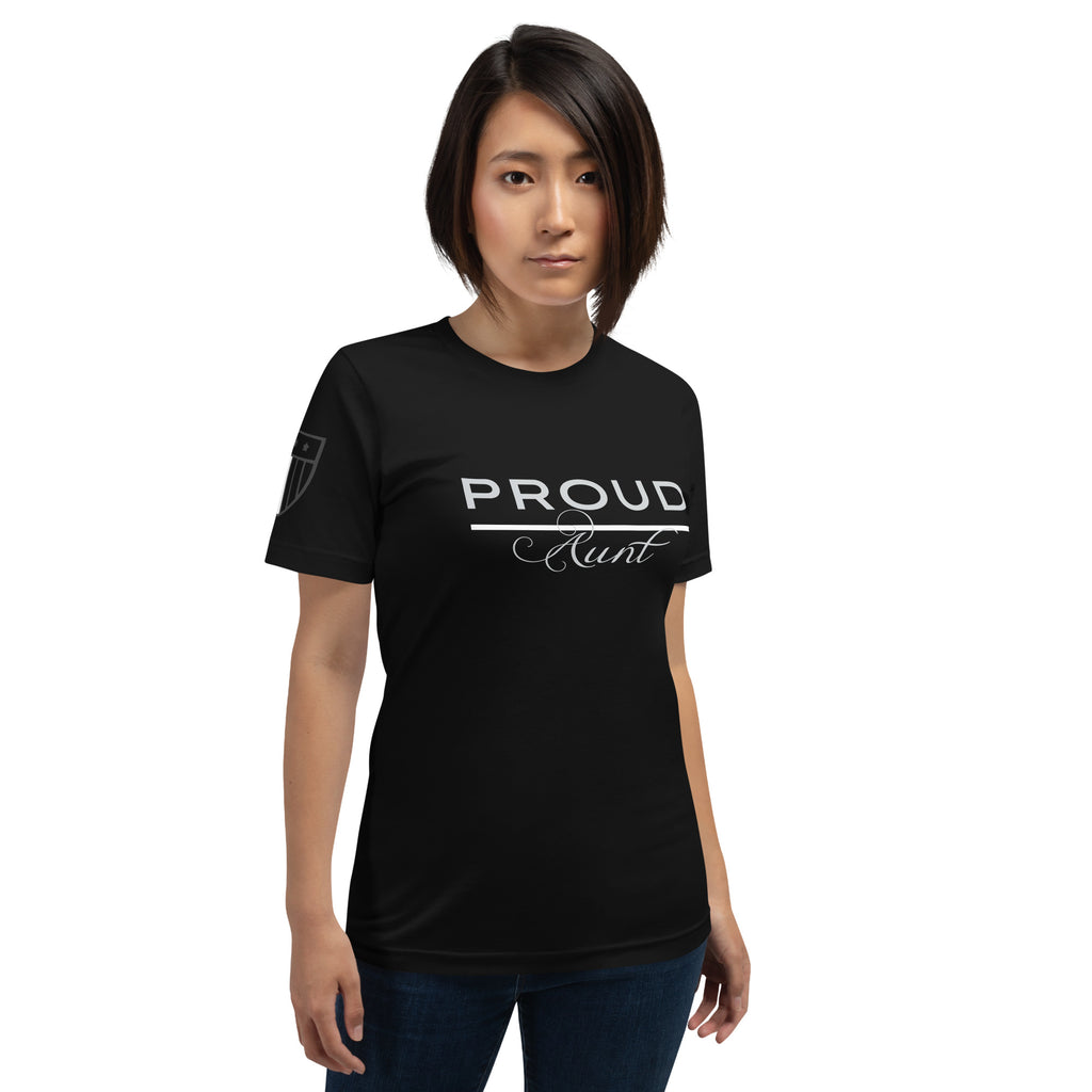 Proud EMS Aunt - Women's T-Shirt - American Heroes Apparel