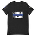 Order Over Chaos - Men's Thin Blue Line T-Shirt - American Heroes Apparel