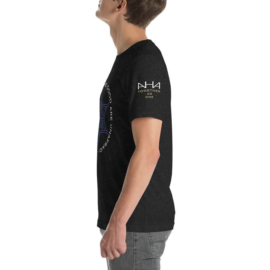 "Evil Is Powerless If The Good Are Unafraid" - Men's T-Shirt - American Heroes Apparel