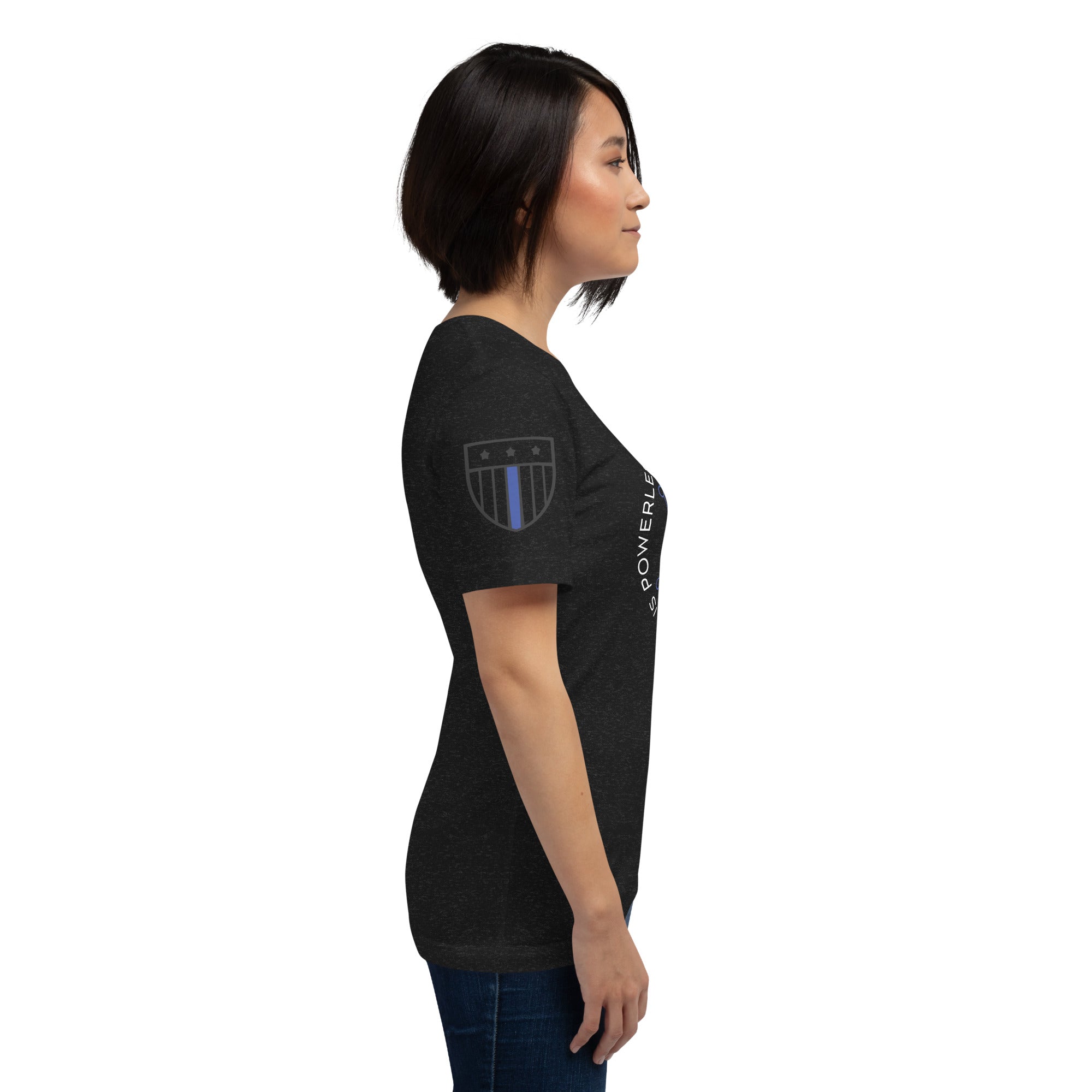 "Evil is Powerless If The Good Are Unafraid" - Women's T-Shirt - American Heroes Apparel