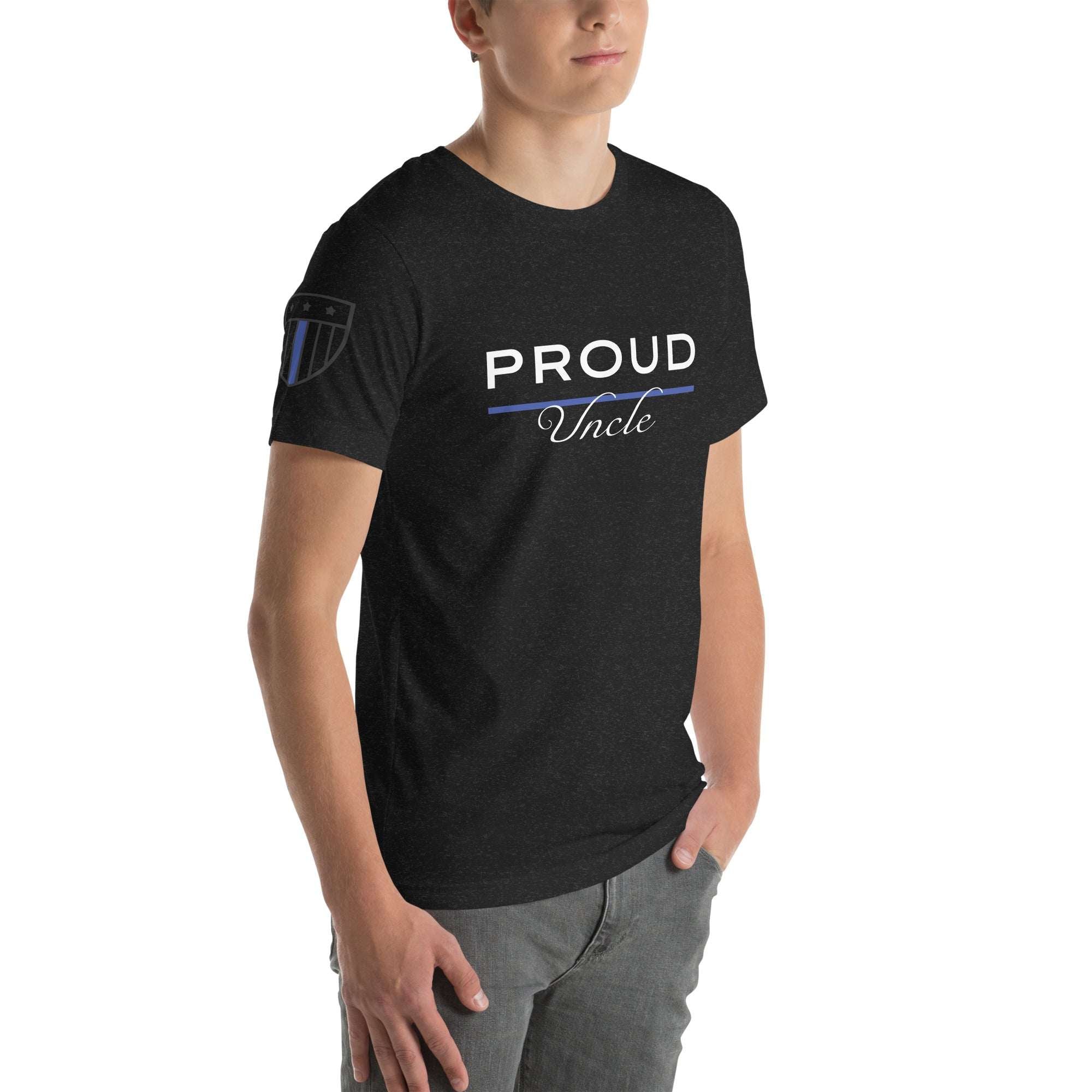 Proud LEO Uncle T-Shirt - American Heroes Apparel
