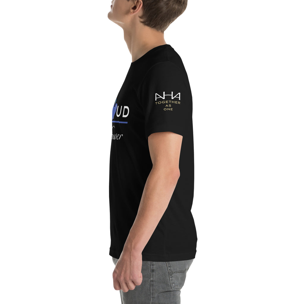 Proud LEO Widower - Men's T-Shirt - American Heroes Apparel