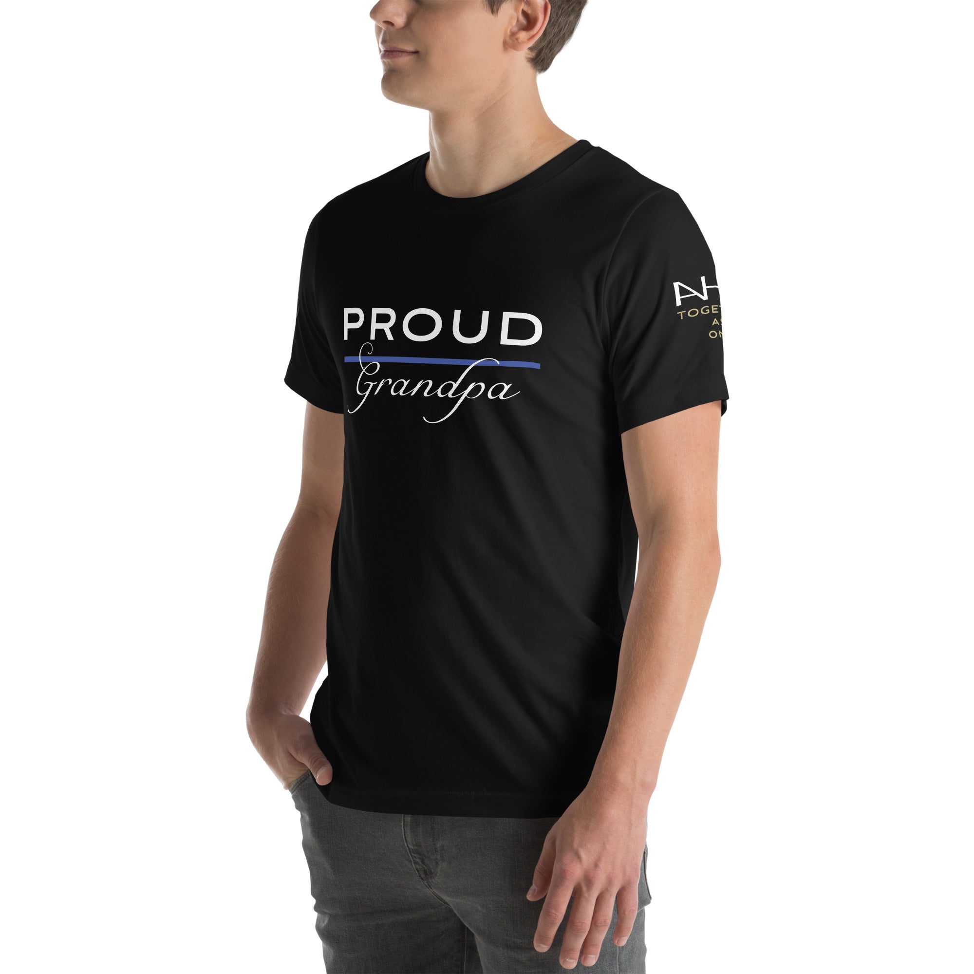 Proud LEO Grandpa T-Shirt - American Heroes Apparel