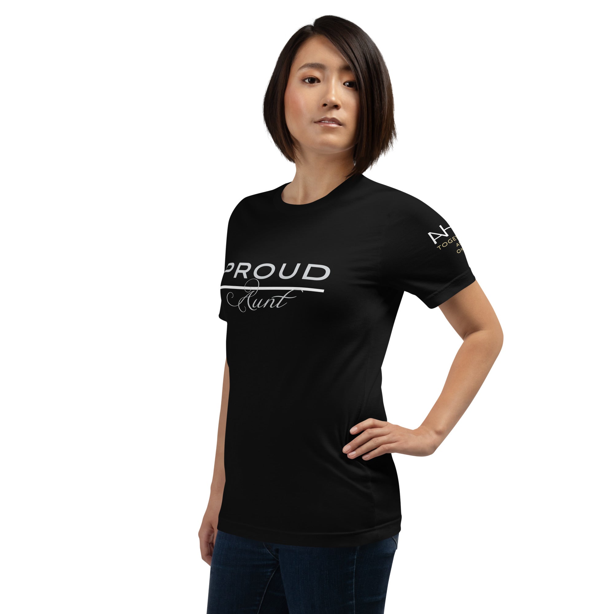 Proud EMS Aunt - Women's T-Shirt - American Heroes Apparel