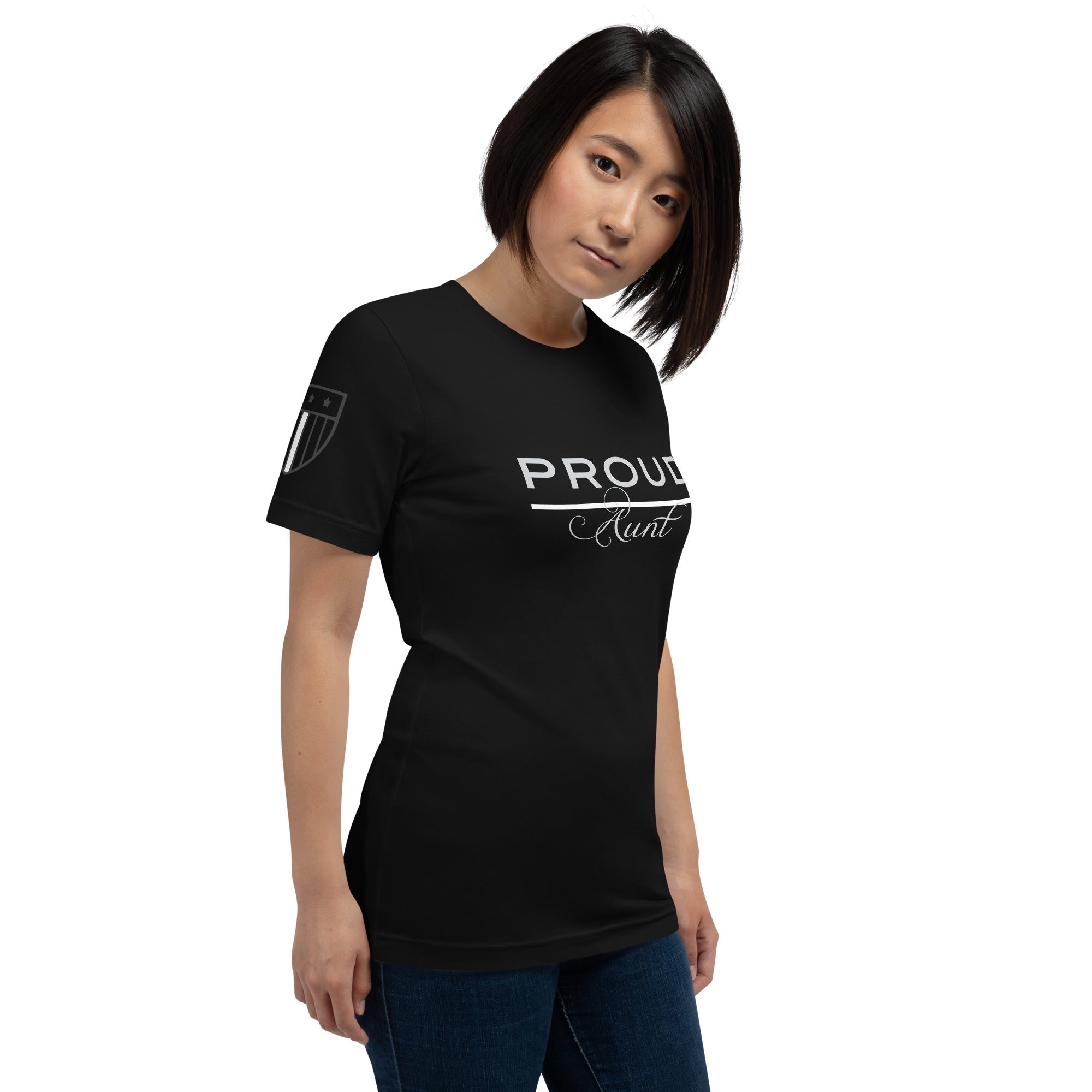 Proud EMS Aunt - Women's T-Shirt - American Heroes Apparel
