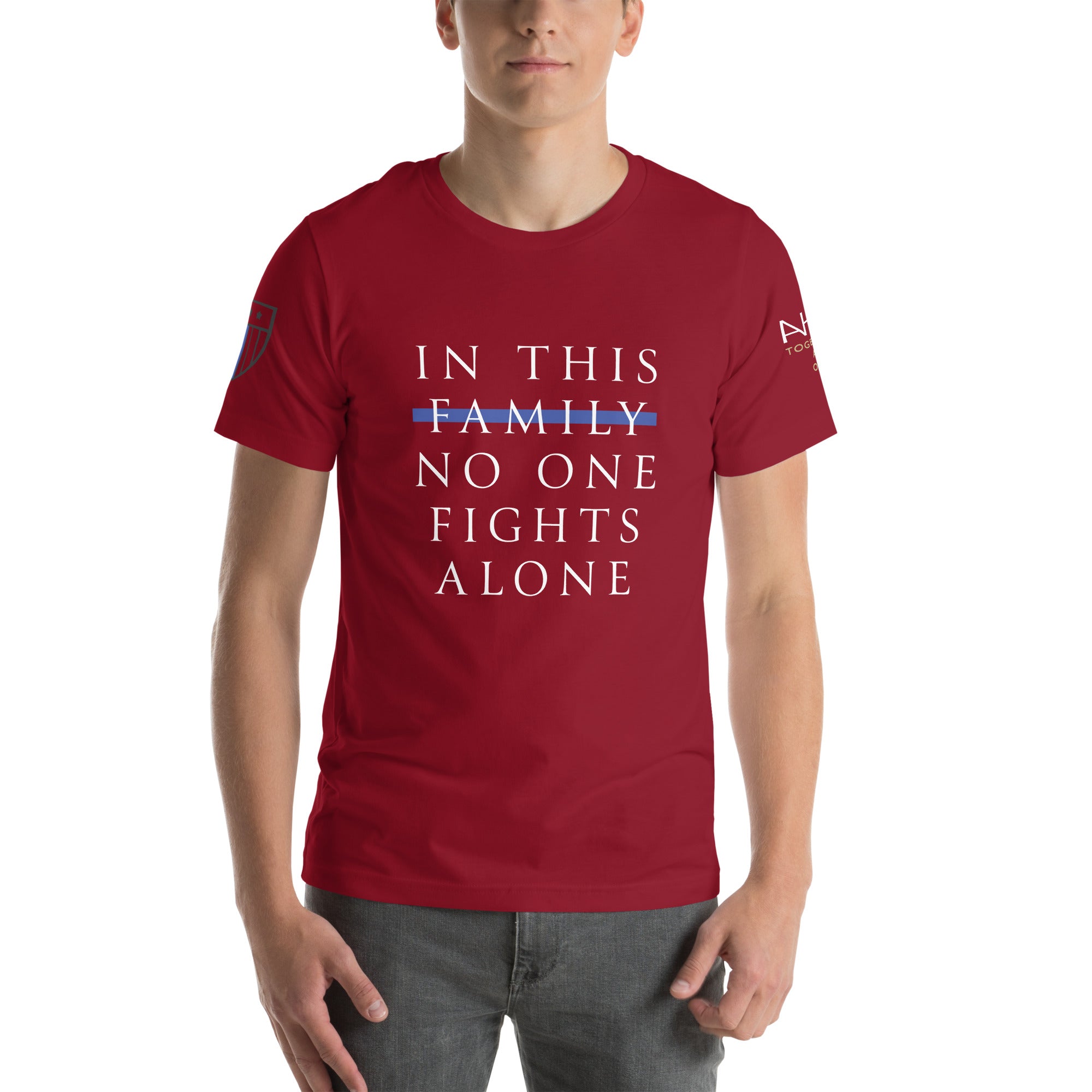 In This Family - Men's T-Shirt - American Heroes Apparel