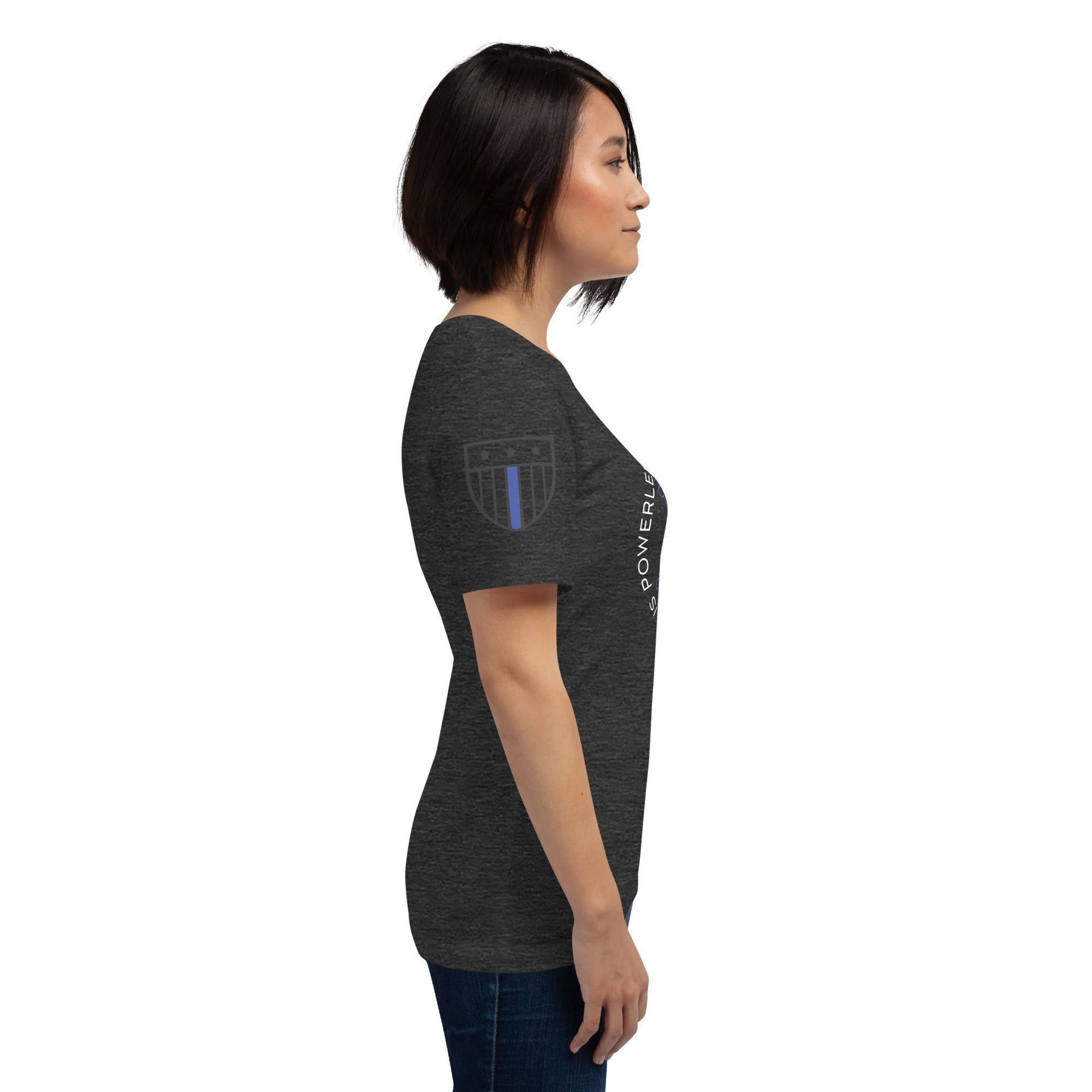 "Evil is Powerless If The Good Are Unafraid" - Women's T-Shirt - American Heroes Apparel