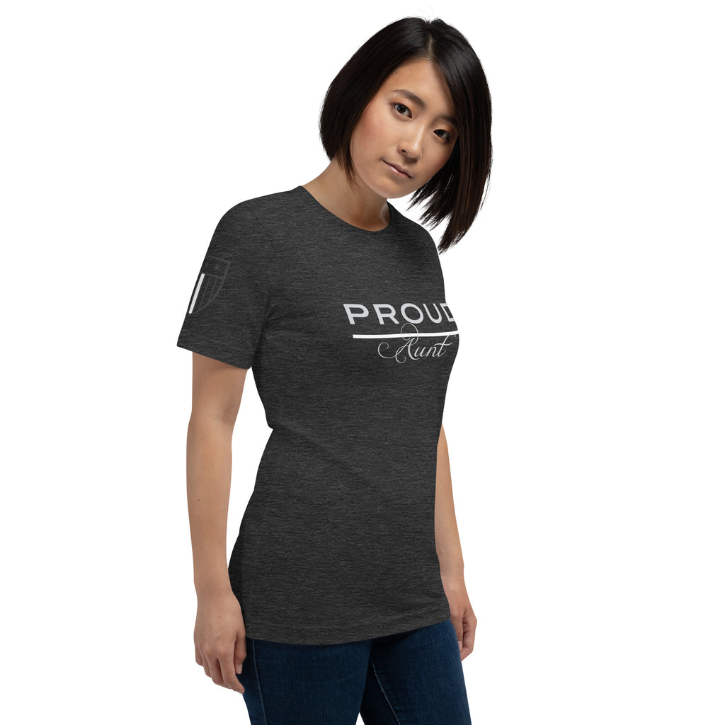 Proud EMS Aunt - Women's T-Shirt - American Heroes Apparel