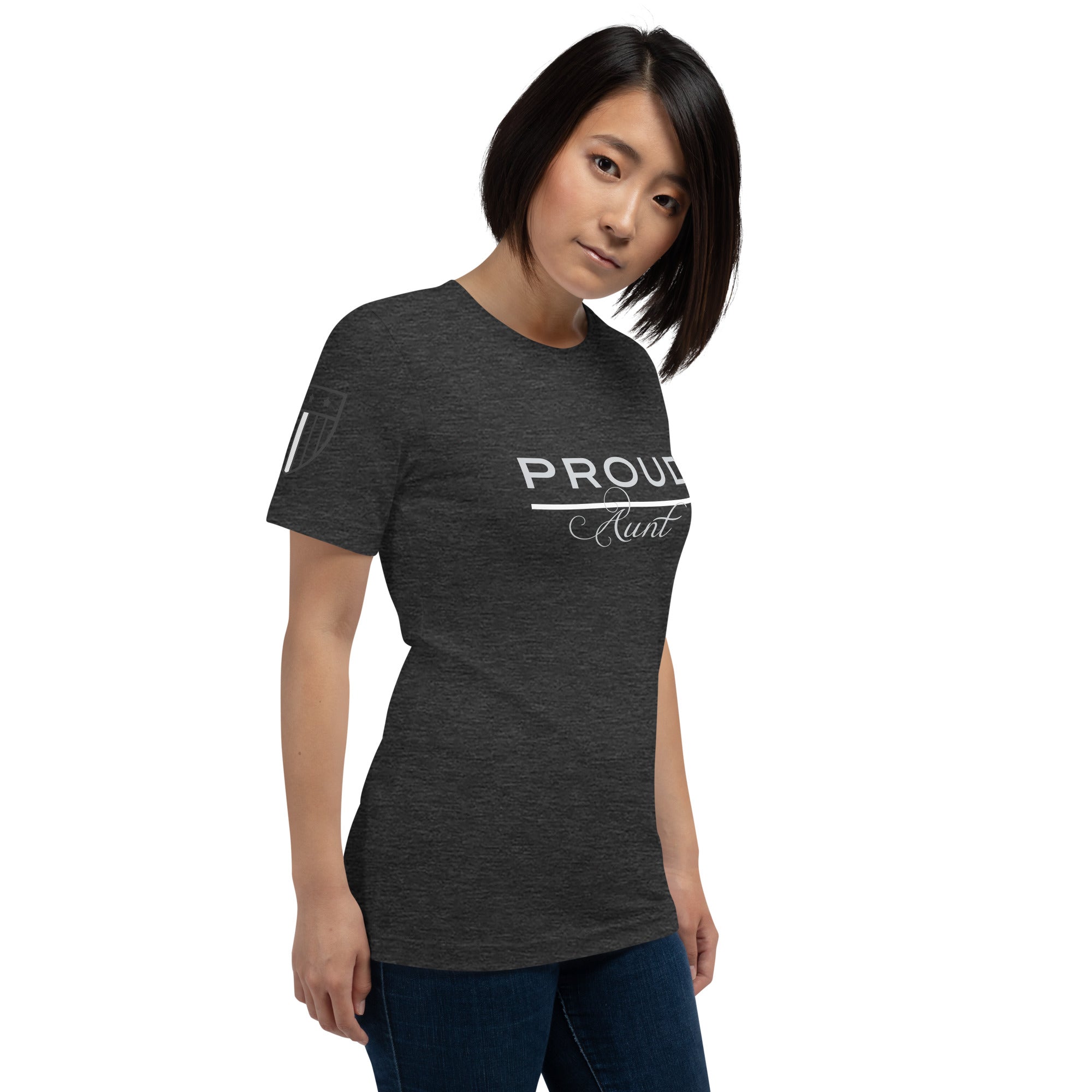 Proud EMS Aunt - Women's T-Shirt - American Heroes Apparel