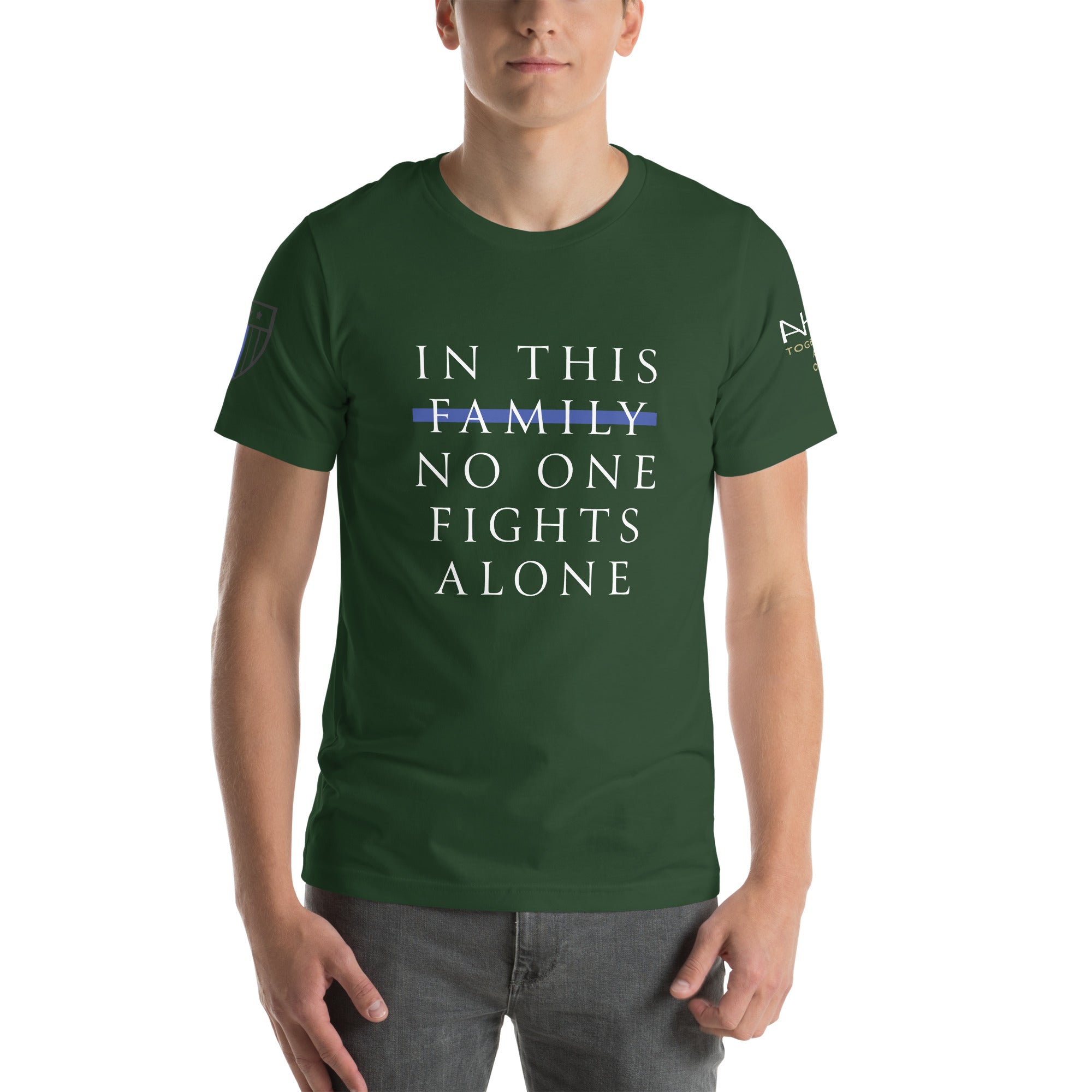 In This Family - Men's T-Shirt - American Heroes Apparel