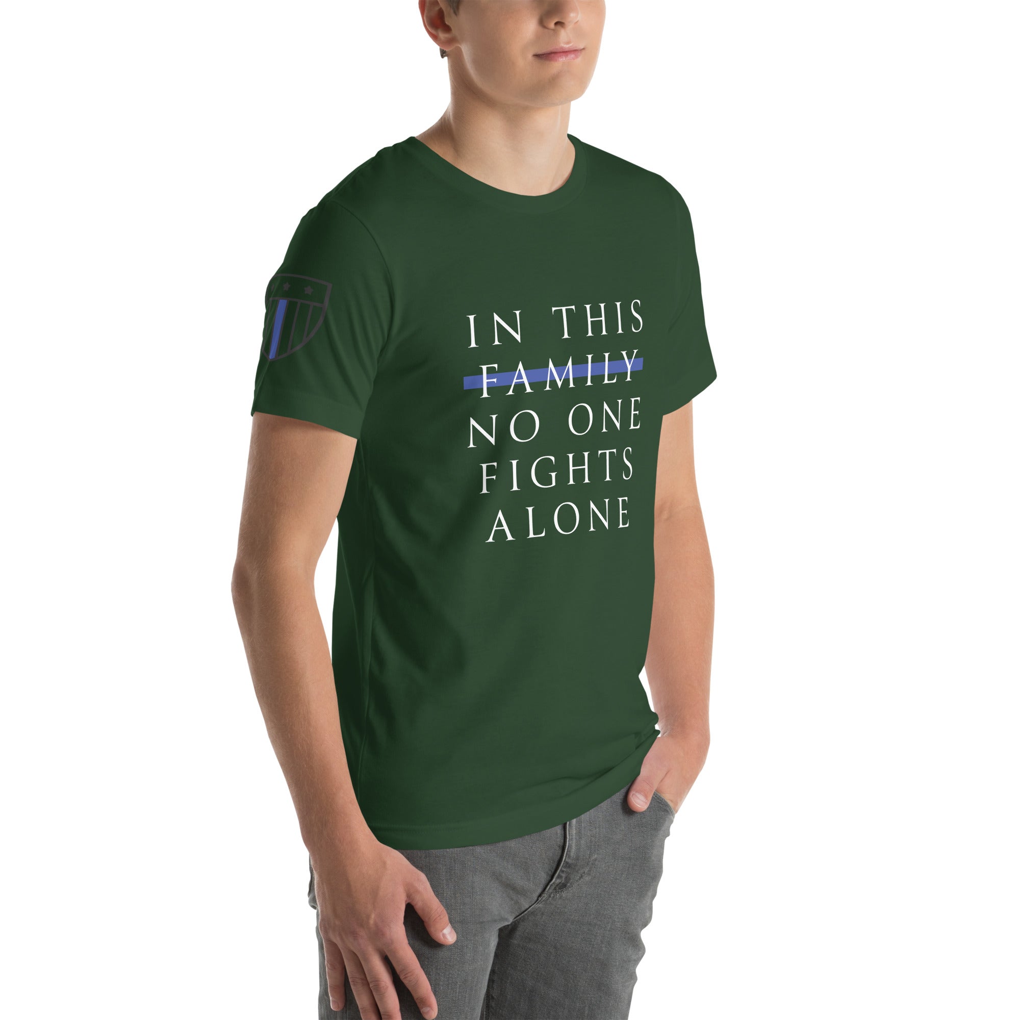In This Family - Men's T-Shirt - American Heroes Apparel