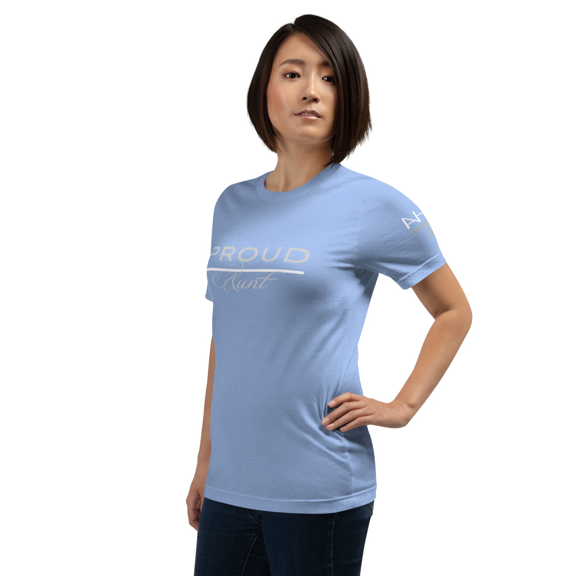 Proud EMS Aunt - Women's T-Shirt - American Heroes Apparel