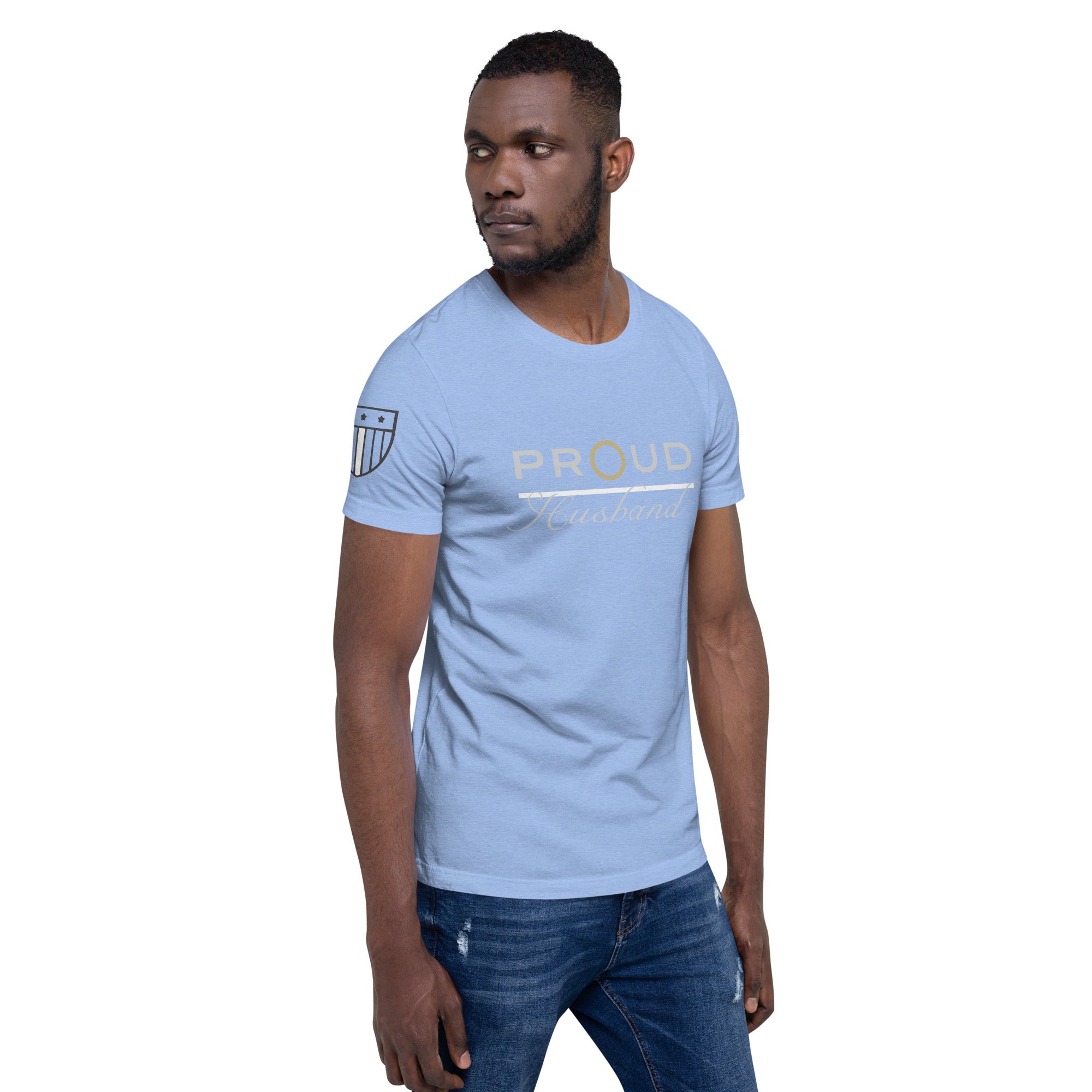Proud EMS Husband - Men's T-Shirt - American Heroes Apparel