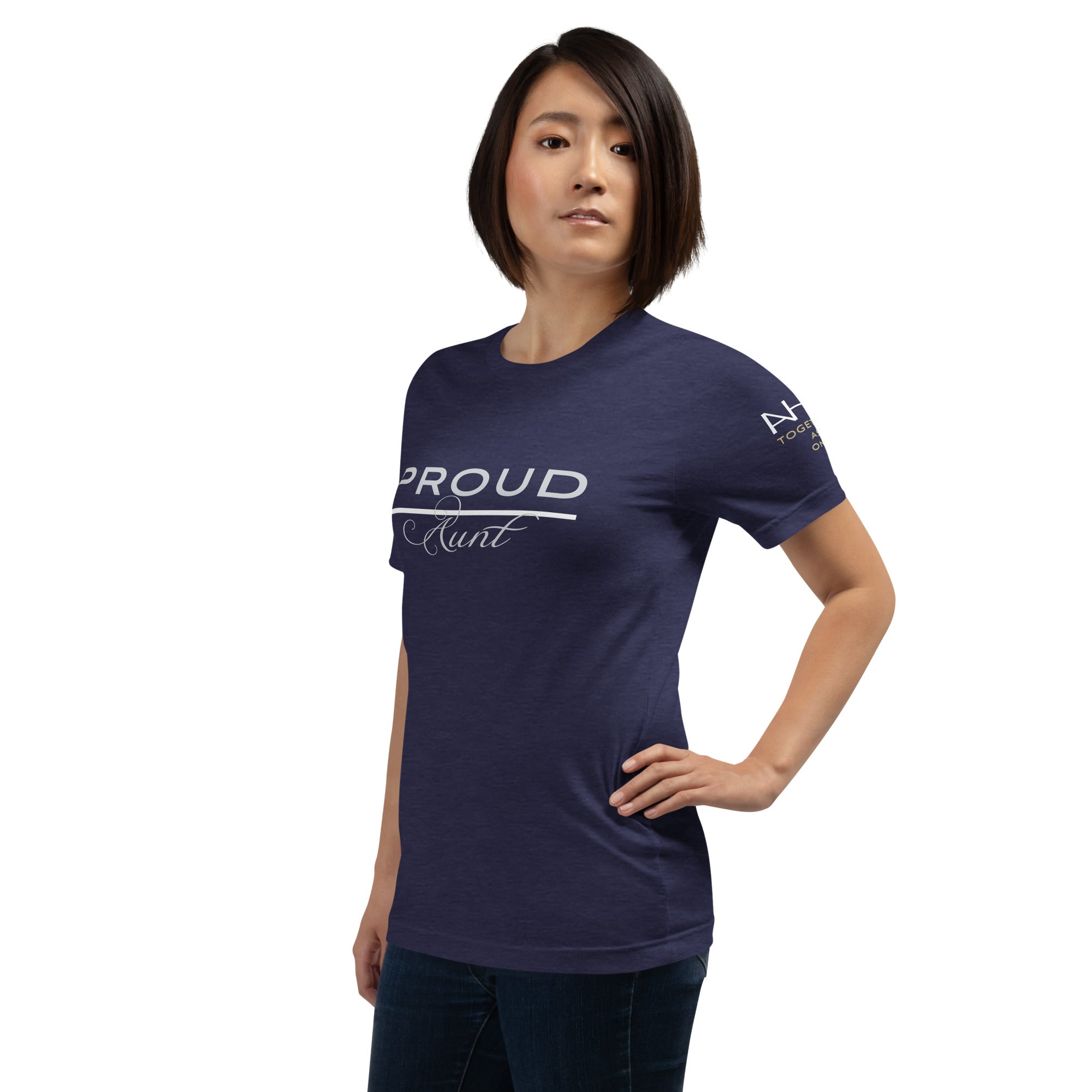 Proud EMS Aunt - Women's T-Shirt - American Heroes Apparel