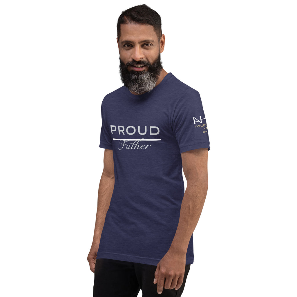 Proud EMS Father - Men's T-Shirt - American Heroes Apparel