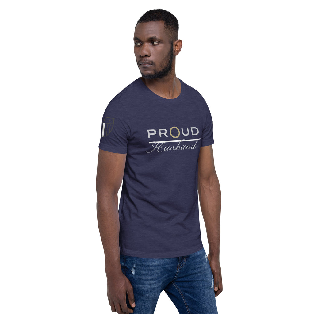 Proud EMS Husband - Men's T-Shirt - American Heroes Apparel