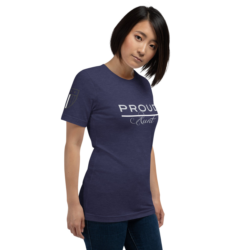 Proud EMS Aunt - Women's T-Shirt - American Heroes Apparel