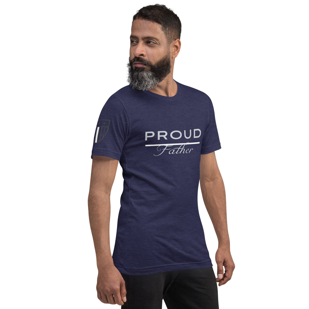 Proud EMS Father - Men's T-Shirt - American Heroes Apparel