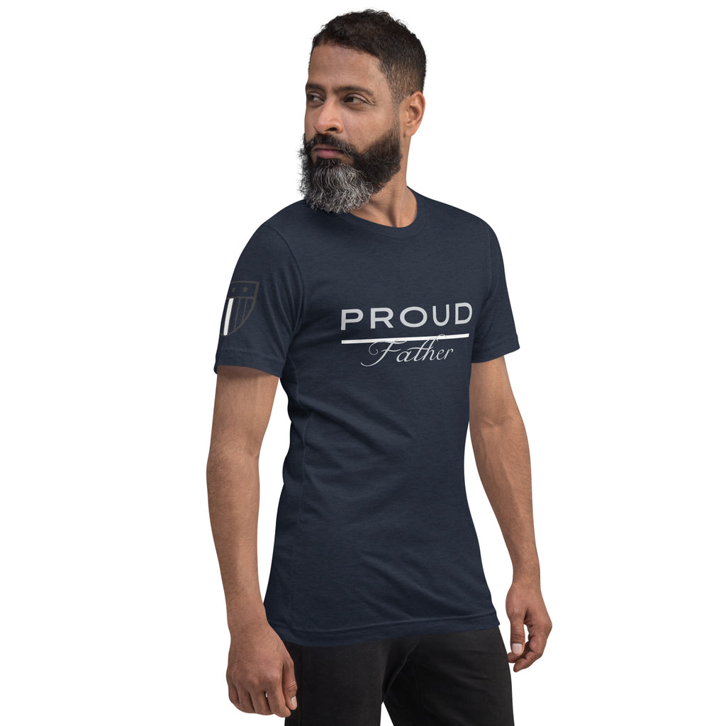 Proud EMS Father - Men's T-Shirt - American Heroes Apparel