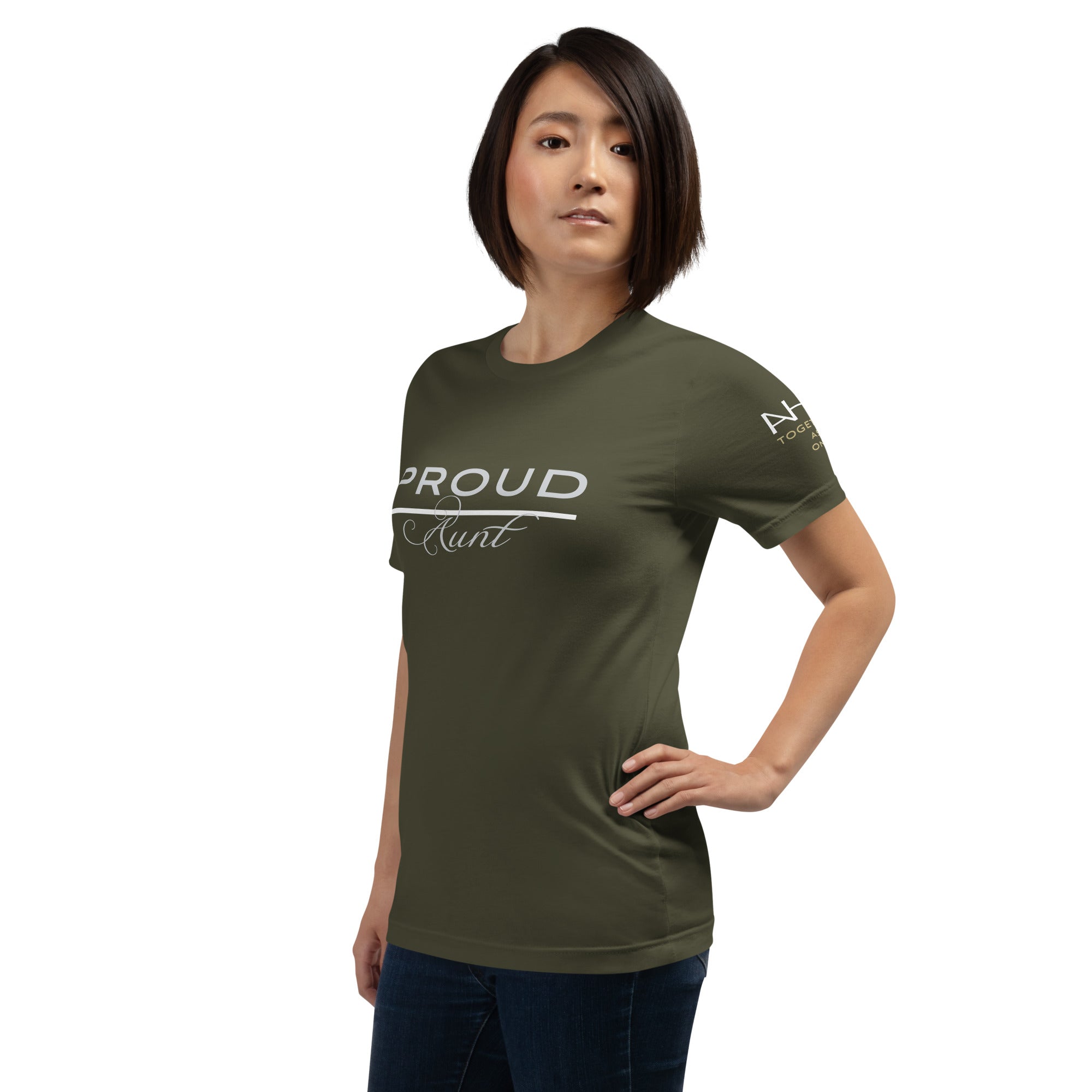 Proud EMS Aunt - Women's T-Shirt - American Heroes Apparel