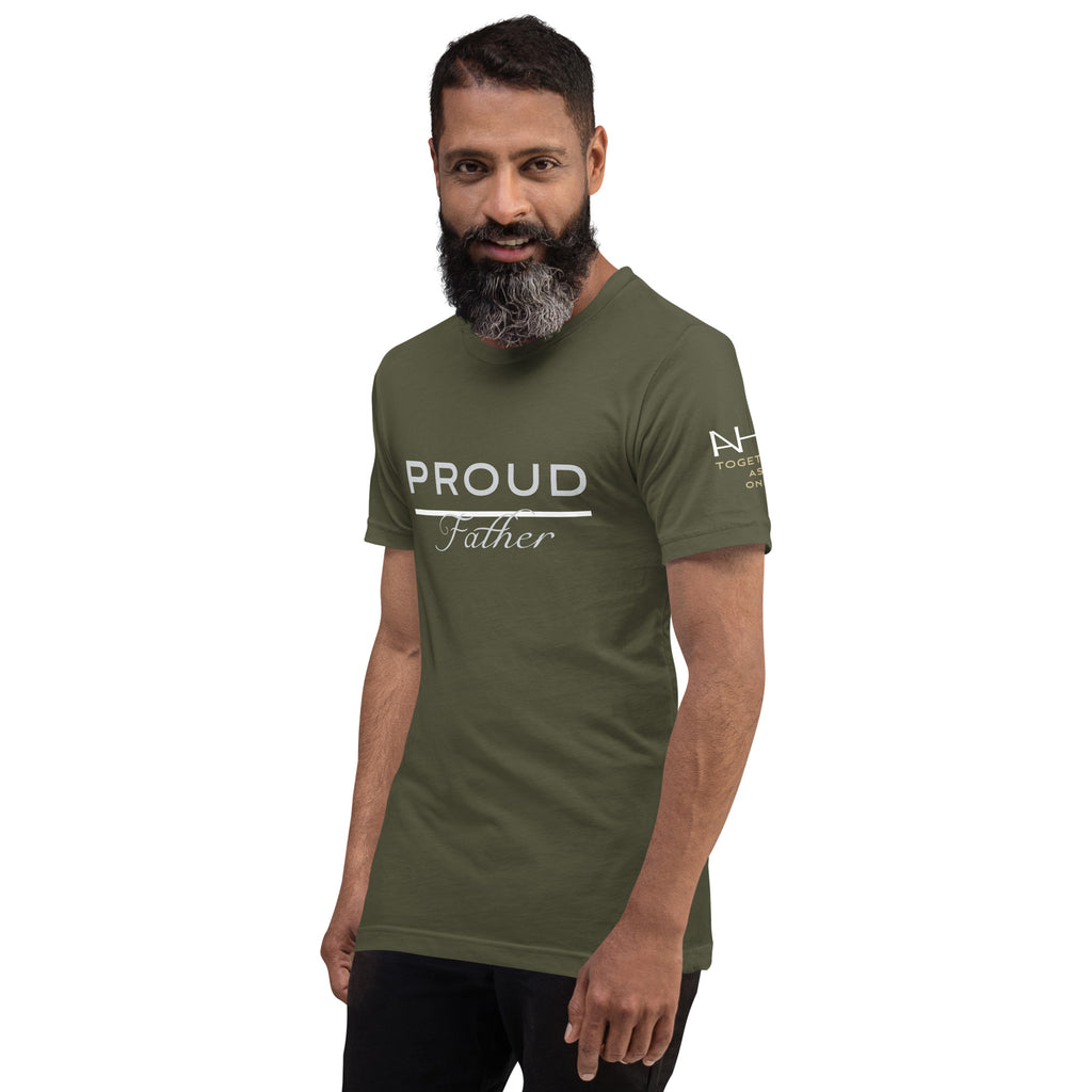 Proud EMS Father - Men's T-Shirt - American Heroes Apparel