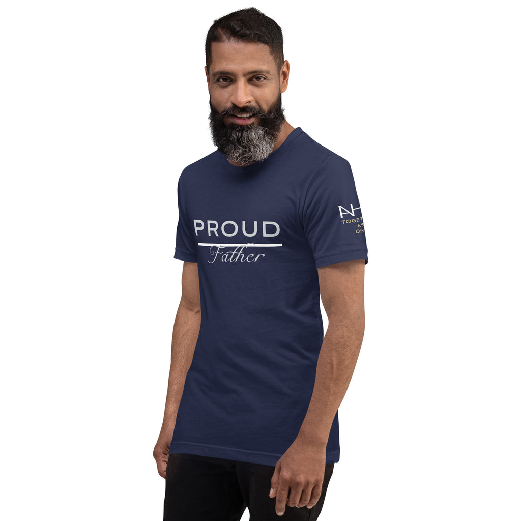 Proud EMS Father - Men's T-Shirt - American Heroes Apparel