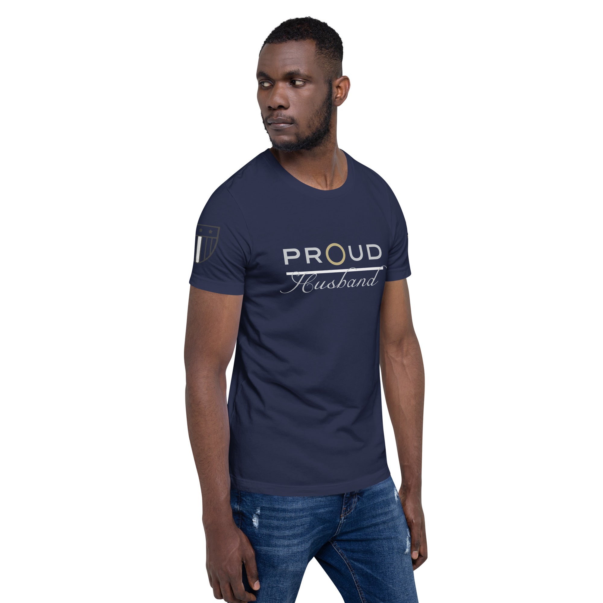 Proud EMS Husband - Men's T-Shirt - American Heroes Apparel