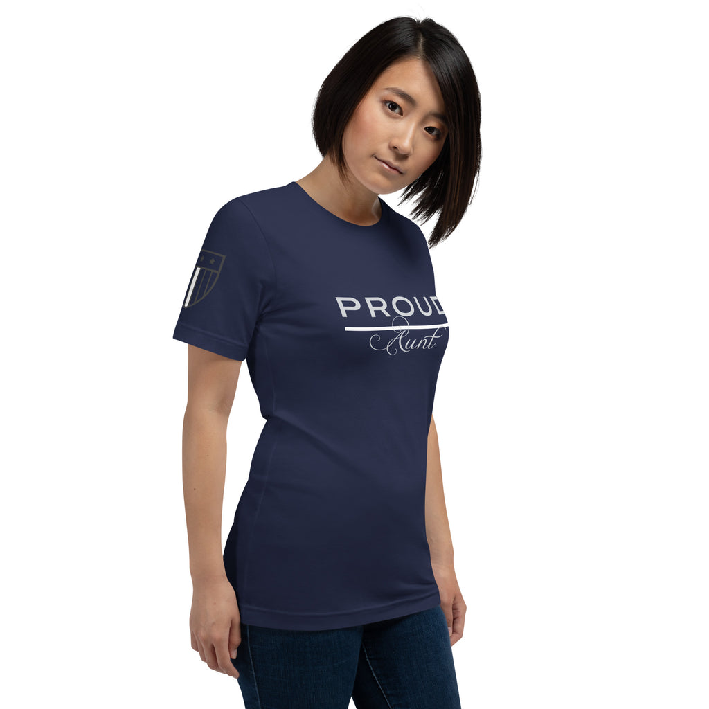 Proud EMS Aunt - Women's T-Shirt - American Heroes Apparel