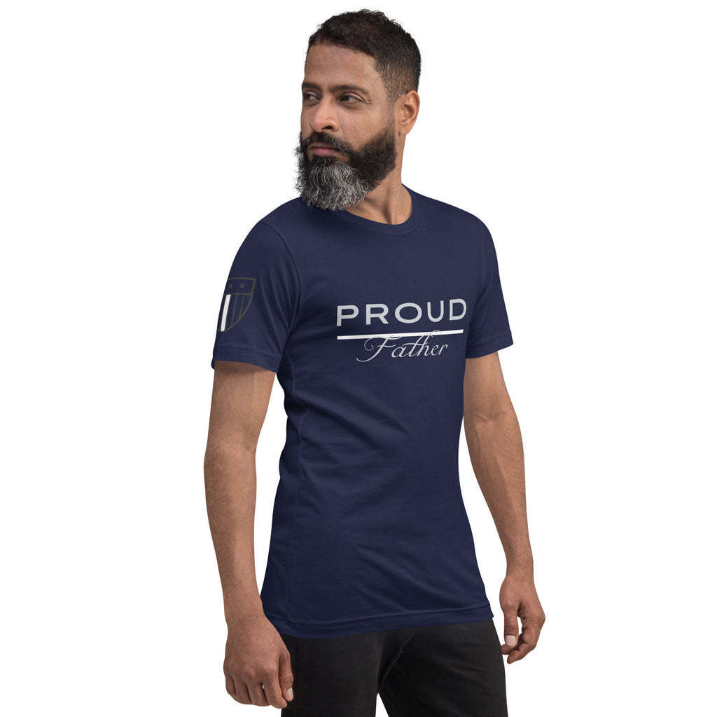 Proud EMS Father - Men's T-Shirt - American Heroes Apparel