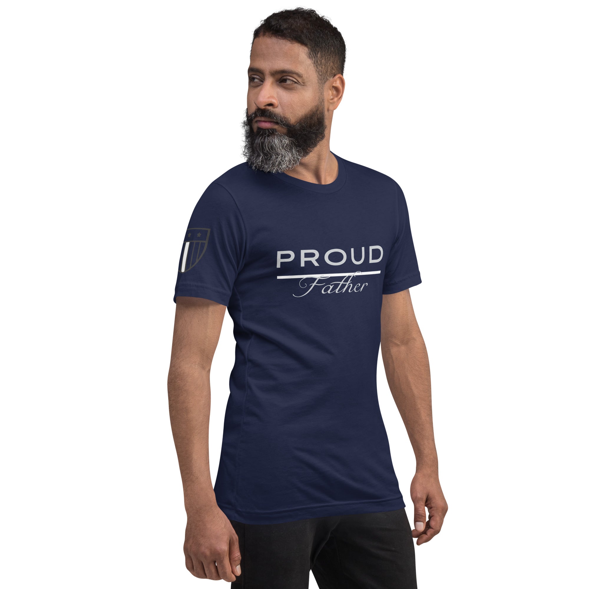 Proud EMS Father - Men's T-Shirt - American Heroes Apparel