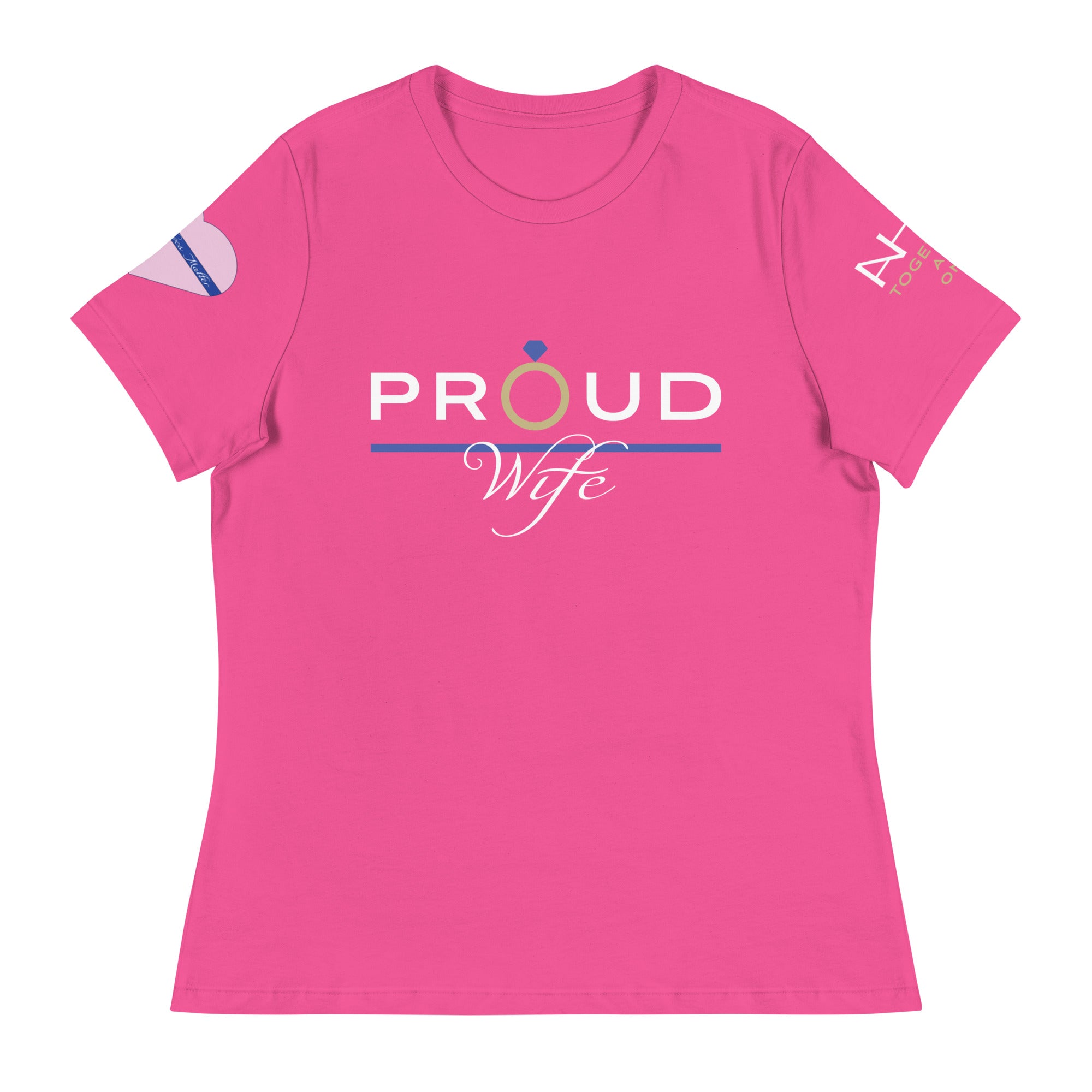 Proud Wife - Blue Wives Matter Special Edition T-Shirt - American Heroes Apparel