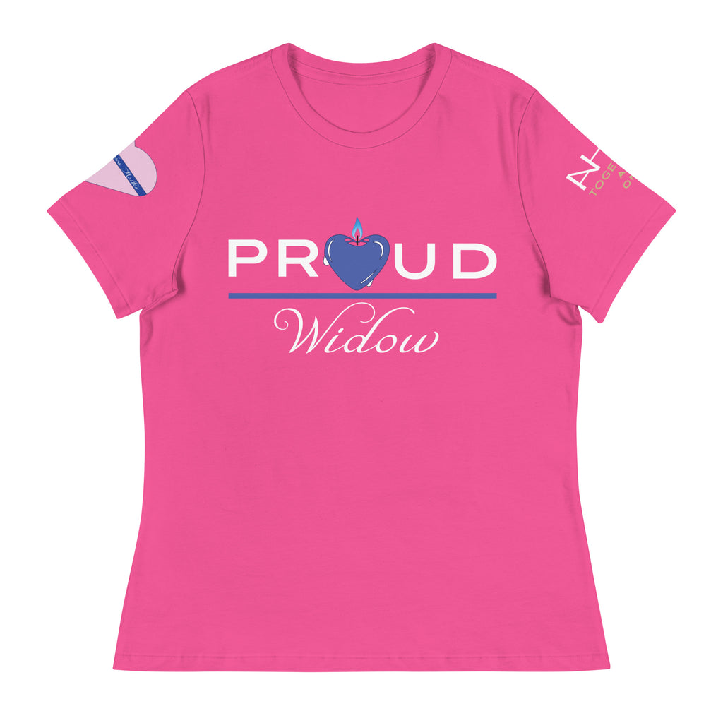Proud LEO Widow - Blue Wives Matter Special Edition T-Shirt - American Heroes Apparel