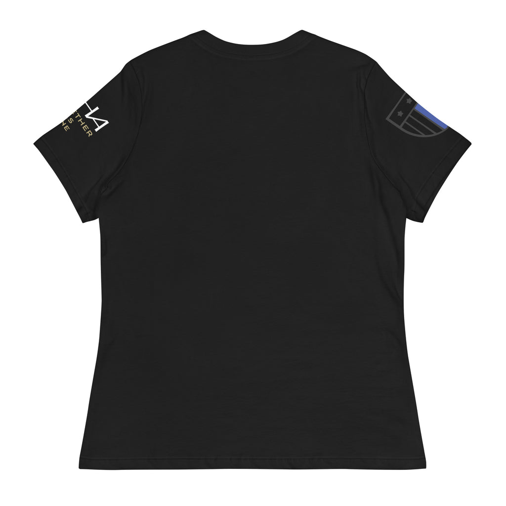Proud LEO Aunt - Women's Relaxed T-Shirt - American Heroes Apparel