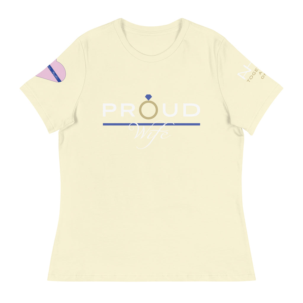 Proud Wife - Blue Wives Matter Special Edition T-Shirt - American Heroes Apparel