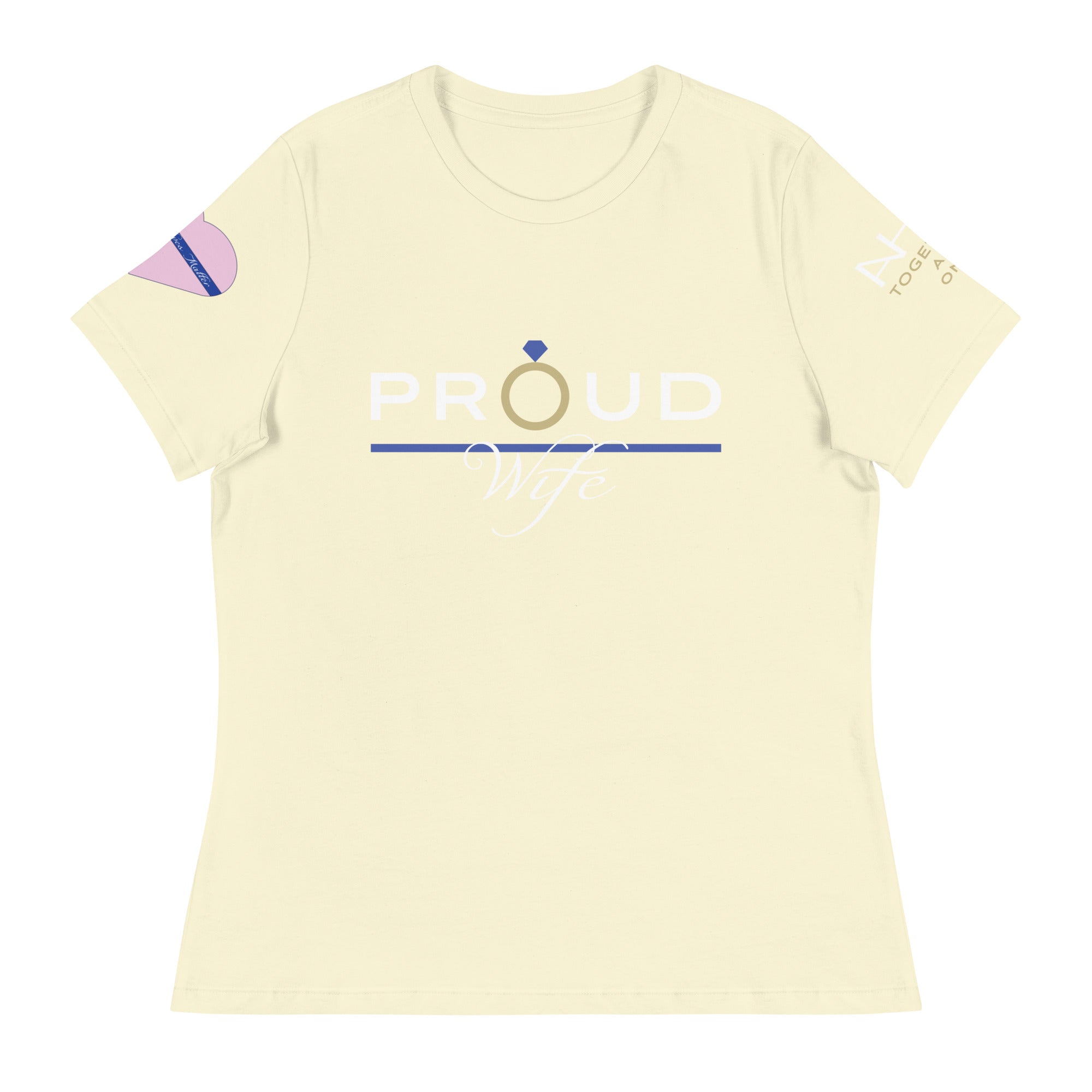 Proud Wife - Blue Wives Matter Special Edition T-Shirt - American Heroes Apparel