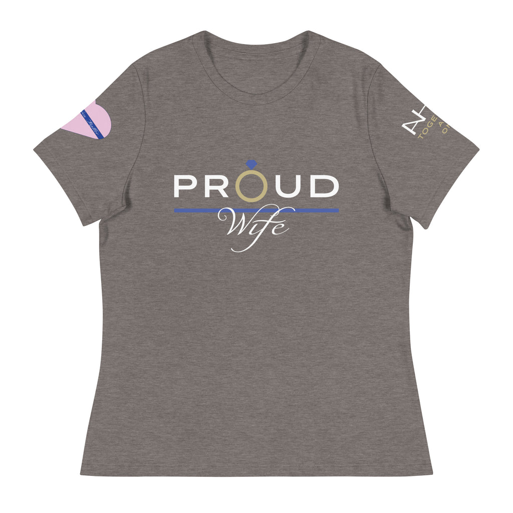 Proud Wife - Blue Wives Matter Special Edition T-Shirt - American Heroes Apparel