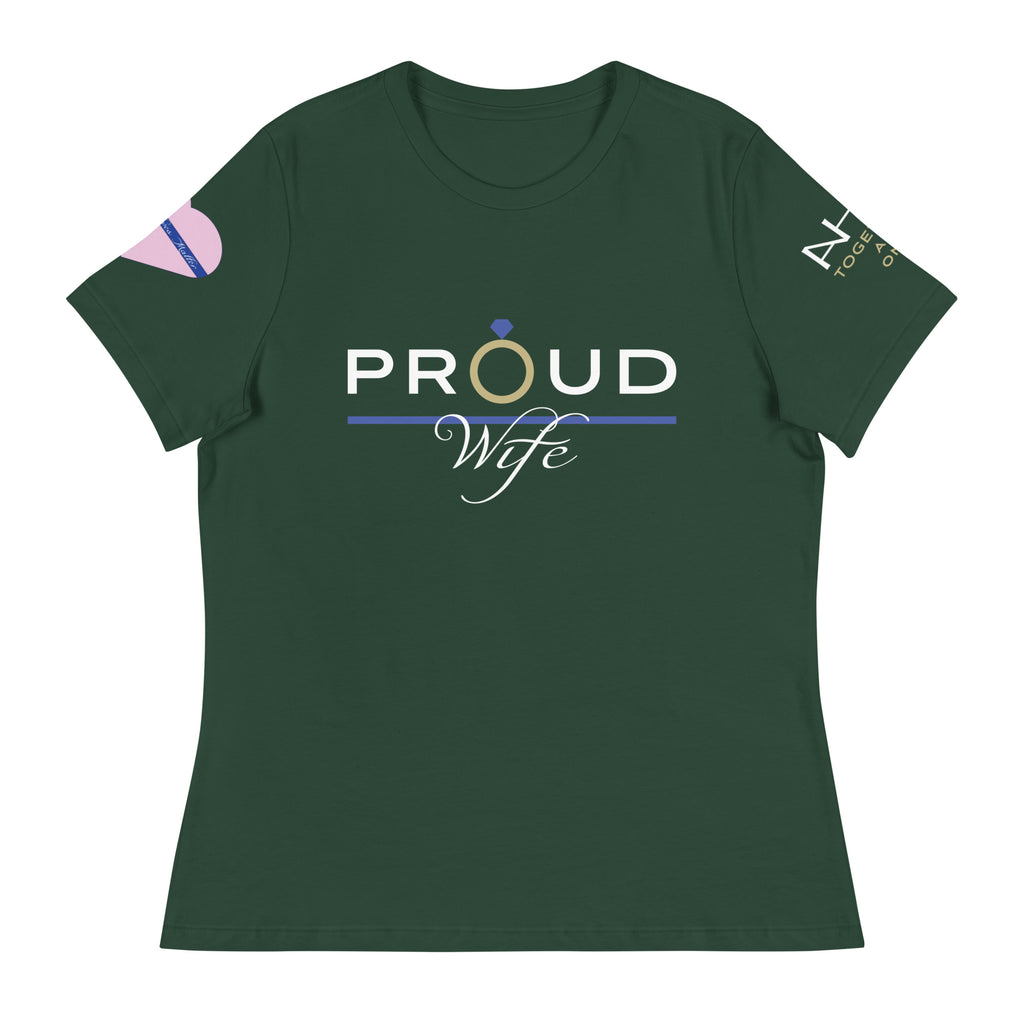 Proud Wife - Blue Wives Matter Special Edition T-Shirt - American Heroes Apparel