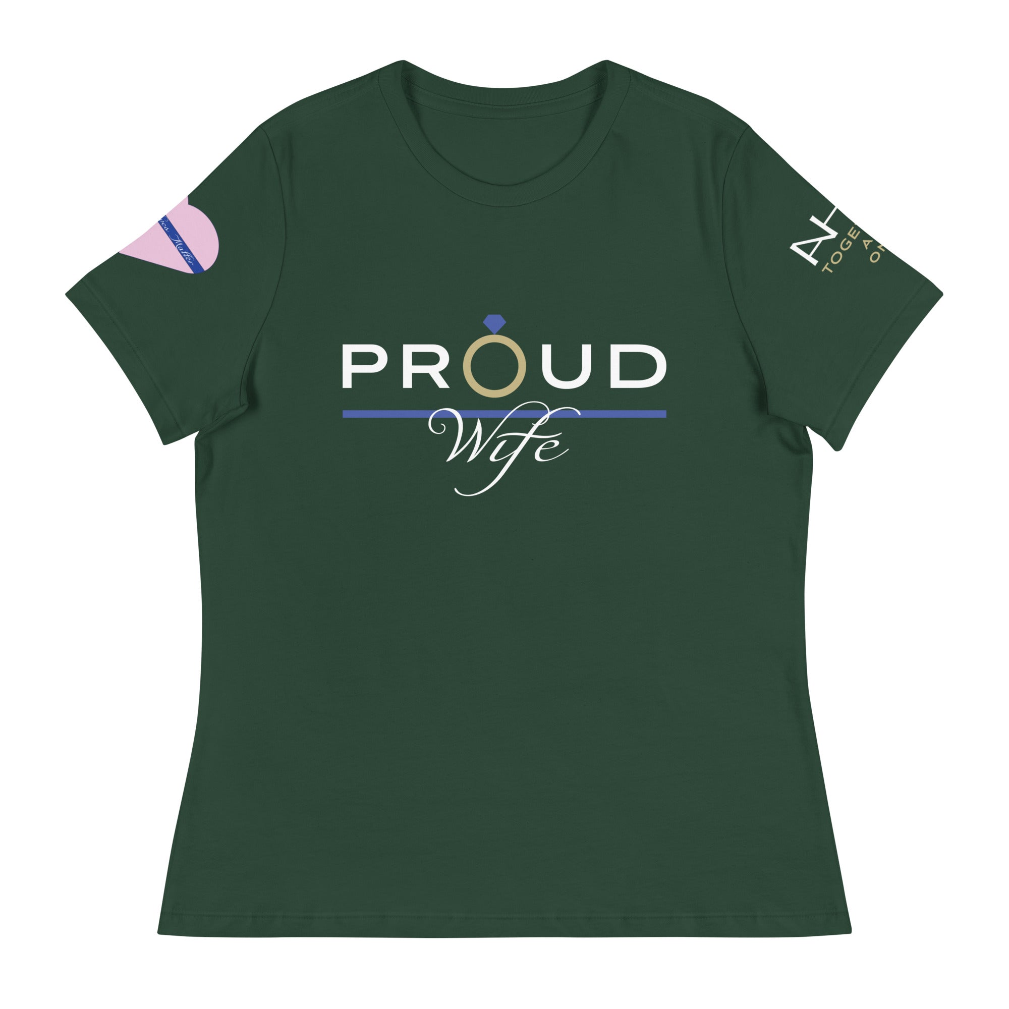 Proud Wife - Blue Wives Matter Special Edition T-Shirt - American Heroes Apparel