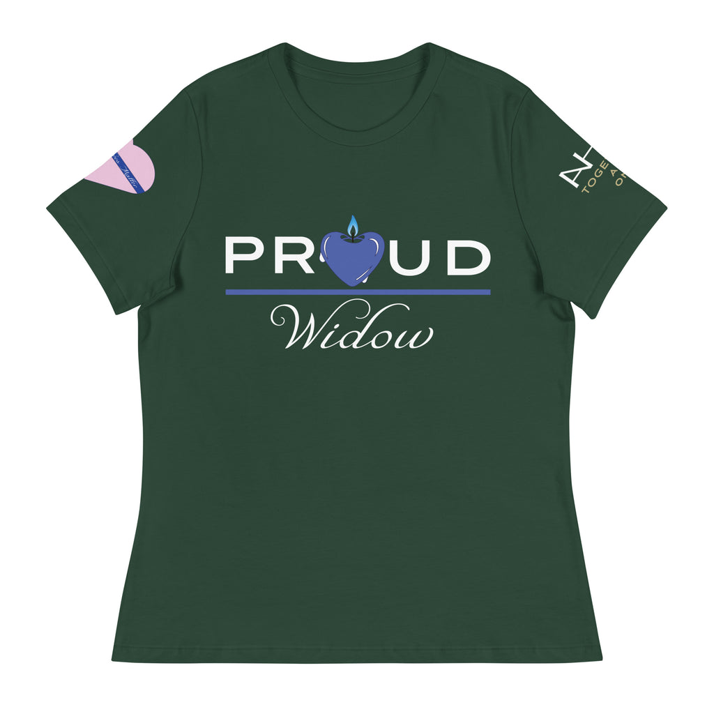 Proud LEO Widow - Blue Wives Matter Special Edition T-Shirt - American Heroes Apparel